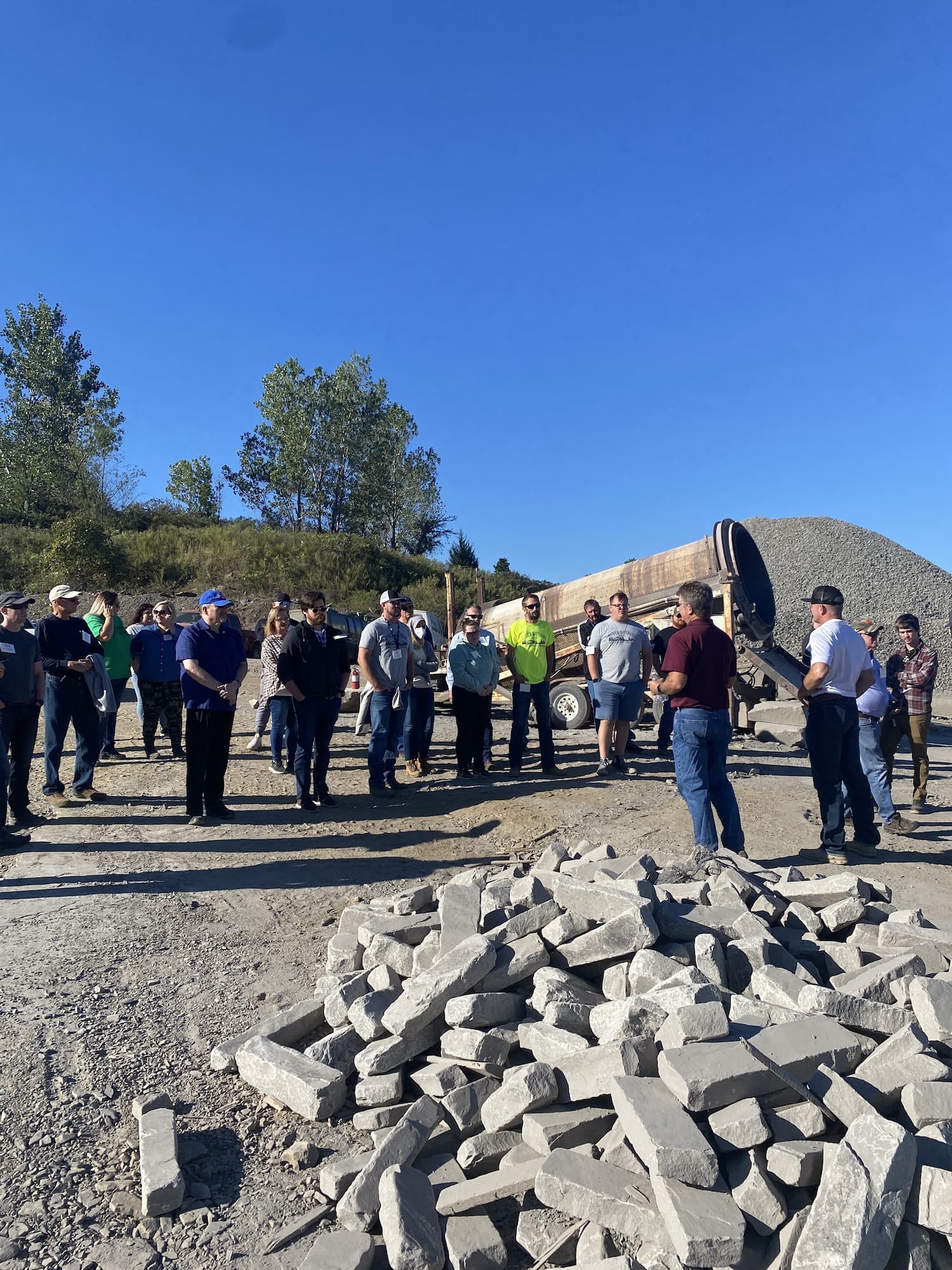 Quarry Tour 2024 Minick Materials Oklahoma City, OK